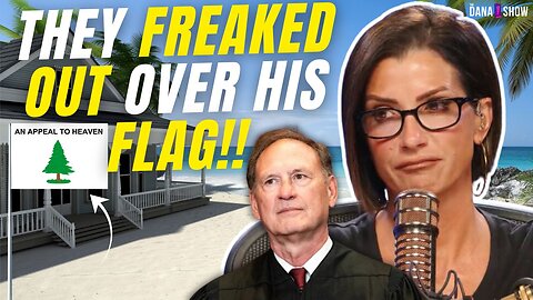 The Left ATTACKS A Supreme Court Justice For A Flag He Had At His Beach House?! | The Dana Show