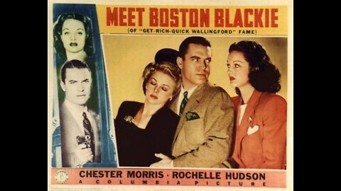 Meet Boston Blackie 1941 colorized (Chester Morris)