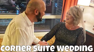 We Got MARRIED in our Aria Las Vegas Hotel Room! Las Vegas Wedding 2020