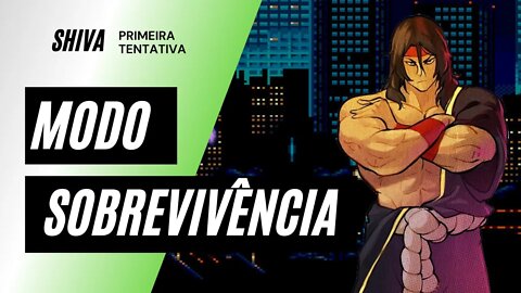 Gameplay Streets of Rage 4 (SHIVA) #01- Xbox one S - Modo Sobrevivência