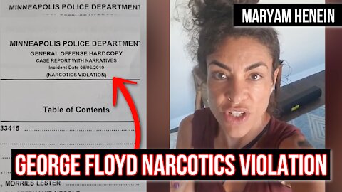 BREAKING: Nearly Everyone In George Floyd Psyop Convicted Felons For Narcotics
