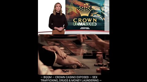 CROWN CASINO EXPOSED - SEX TRAFFICKING, DRUGS & MONEY LAUNDERING