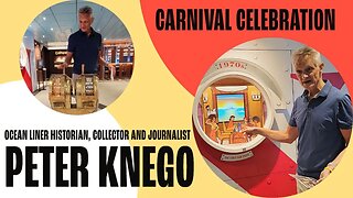 Peter Knego Interview aboard the Carnival Celebration | Carnival Cruise Line | Golden Jubilee