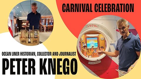 Peter Knego Interview aboard the Carnival Celebration | Carnival Cruise Line | Golden Jubilee