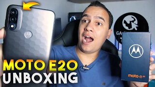 MOTO E20 - o SMARTPHONE BÁSICO da MOTOROLA, VALE A PENA? Unboxing e Impressões