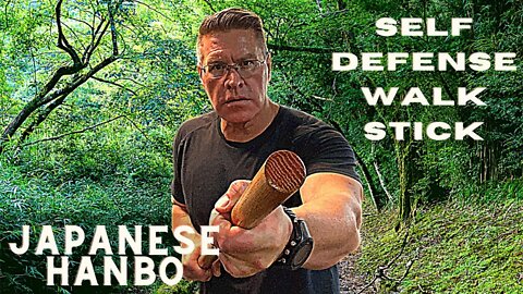 How to use the home made self defense walking stick