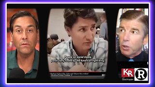 Trudeau Caught on Camera Says US Right Wing Control Canadian Muslims: David Krayden on Redacted