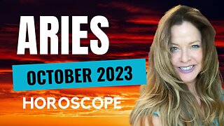 EVERYTHING CHANGES Aries ♈️ October 2023 Horoscope • New Relationships & Career 🤩