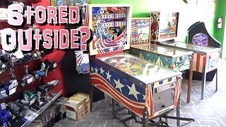 One Of Our Most Challenging Repairs Yet - Gottlieb "Spirit Of 76" Pinball Machine Left Outside!