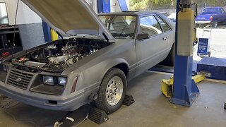 LS powered mustang getting a tune