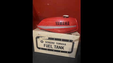 Original 1979 Yamaha DT175F Sunshine Red Paint. 44 Years Old!