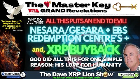 NEW DAVE XRP LION - ARE YOU w/ GOD OR AGAINST HIM? -AUG '23; 9 Q'S (MUST WATCH) TRUMP NEWS