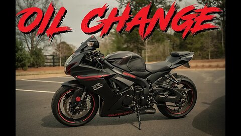 HOW TO: GSXR 600/750 Oil Change! (2006+)