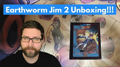 Earthworm Jim 2:Fight the Fish Graphic Novel Unboxing!!!