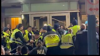 Chaos: Pro Hamas Protesters Clash With Capitol Police at DNC HQ
