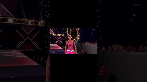 WWE 2k22 Ariana Grande Entrance #shorts