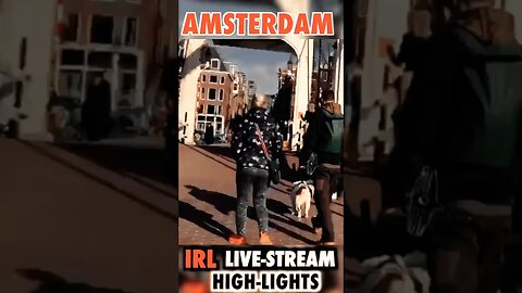 Amsterdam's Magere Brug / Skinny Bridge! #shorts #travel #amstedam