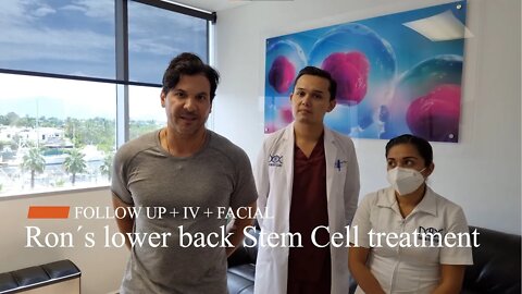 Ron's lower back Stem cell treatment testimonial