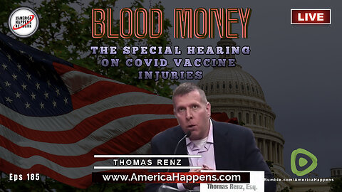 Thomas Renz talks about the Special Committee Hearing on Covid Vaccine Injuries