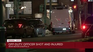 Update: Off-duty police detective in stable condition after being shot while trying to stop carjacking