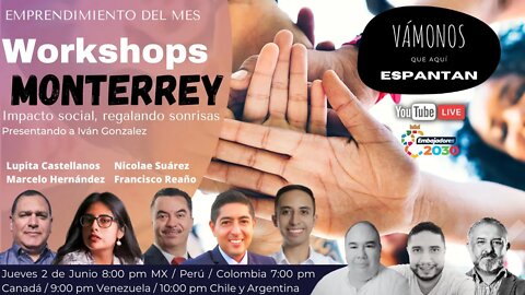 Presentando al Emprendimiento del mes: Workshops Monterrey