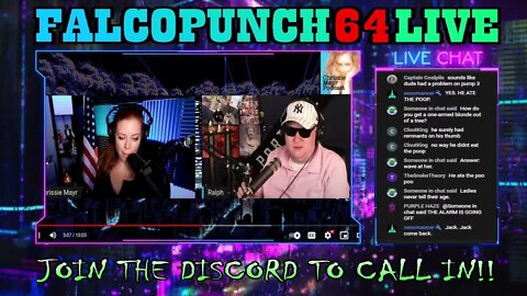 Falco Gets Hit On By Hot Blonde Caller | FalcoPunch64 Clips