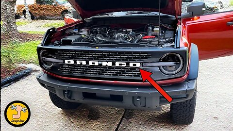 How to install Ford Bronco Grill Letter Lights