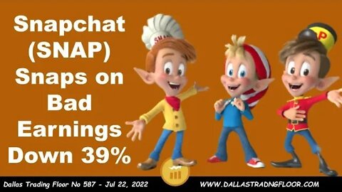Snapchat (SNAP) Snaps on Bad Earnings Down 39%