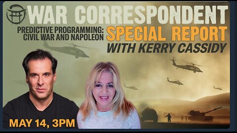 KERRY ON WITH JEAN CLAUDE : WAR CORRESPONDENT MAY 14TH SHOW