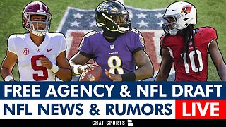 NFL Daily LIVE: Latest News, Trade Rumors, Lamar Jackson & Free Agency Grades