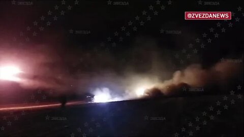 Russian BM-21 "Grad" MLRS Raining Down Hell Fire Upon Ukrainian Terrorists💥