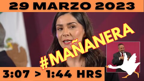 💩🐣👶 #AMLITO | Mañanera Miércoles 29 de Marzo 2023 | El gansito veloz de 3:07 a 1:44.