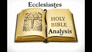 Old Testament Survey Analysis Ecclesiastes