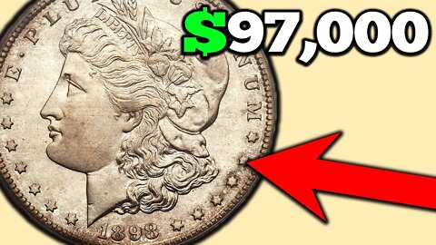 RARE 1898 SILVER MORGAN DOLLAR COINS WORTH MONEY!!