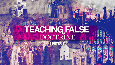 Teaching False Doctrine - Pastor Bruce Mejia
