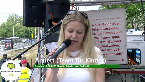 Annett vom Team für Kinder (Dresden 17.06.2023)