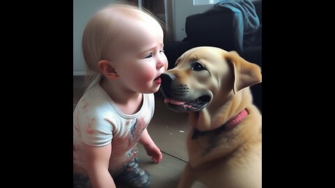 Funny Babies Playing with Dogs Compilation | Hilarious Baby and Pets Moments | Cool Peachy