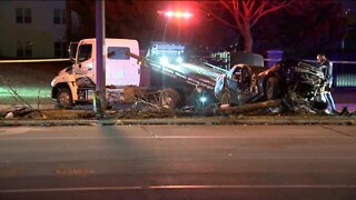 Police pursuit ends with driver crashing, rolling over