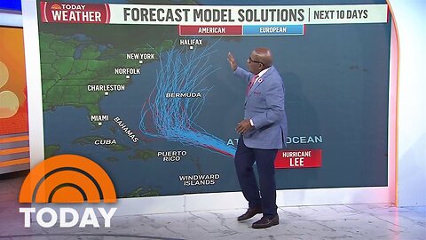 Heat wave stretches across US as Hurricane Lee intensifies