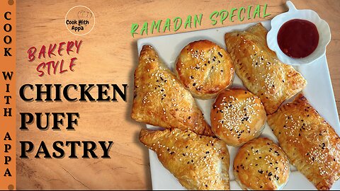 Chicken Puff Pastry | Chicken Patties | Chicken Puffs Pakistani Style |Bakery Style Chicken Puffs