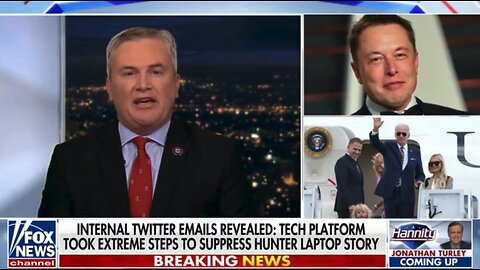 Rep James Comer Issues A Promise On Twitter's Cover Up Of Hunter's Laptop