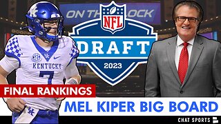 Mel Kiper’s Final 2023 NFL Draft Big Board