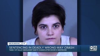 Wrong-way driver sentenced in deadly crash