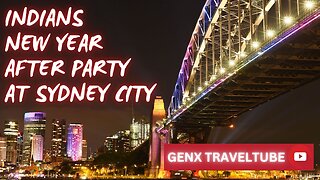 Indian New Year 2023 After Party at Sydney Town Hall Road | Indians in Sydney, Australia | Amit Vlog