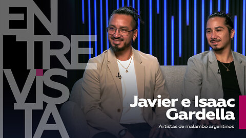 Javier e Isaac Gardella, artistas de malambo argentinos