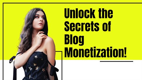 "Monetize Mastermind: Elevate Your Blogging Game & Income"
