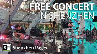 Free concert at MixC Qianhai economic zone in Shenzhen