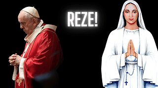Mensagem de Nossa Senhora de Anguera: "REZAI pelo PAPA FRANCISCO | REZAI pela IGREJA"