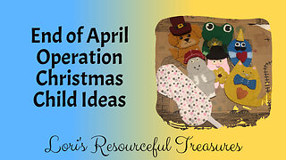 April OCC Shoebox Ideas