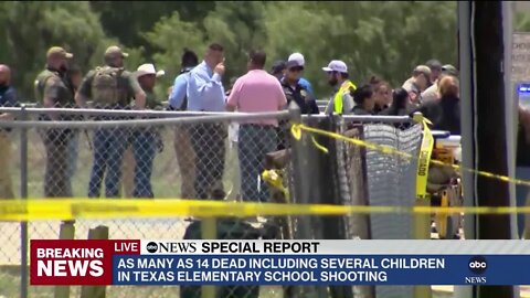 At least 2 dead in shooting at Texas elementary school
